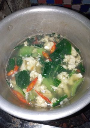 Foto resep Sayur Pakcoy & Telur
