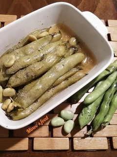 عکسی از دستور باقالی پخته