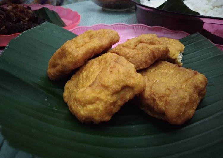 Cara Gampang Menyiapkan Tahu kuning goreng, Lezat Sekali