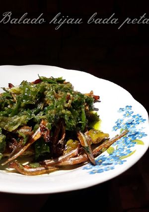 Foto resep Balado hijau bada petai