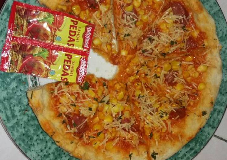 Pizza sosis & jagung