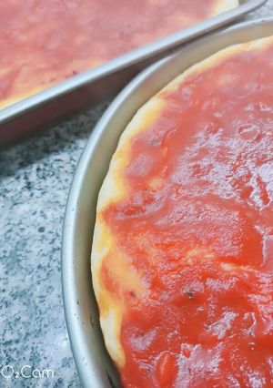 Una foto de • Pizza~ 🍕