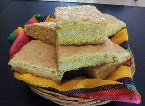 Foto principal de Pastel relleno de queso y azúcar