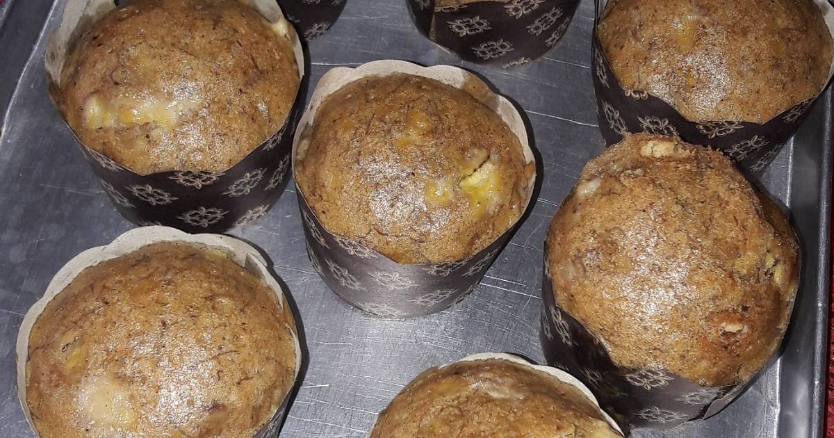 Resep Cup Cake Pisang Keju Kukus No Mixer oleh Trisvi Cookpad