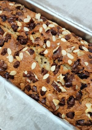A picture of Banana bread.