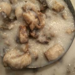 A picture of Mushroom Simple Soup.