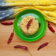 A picture of Carrot upma.