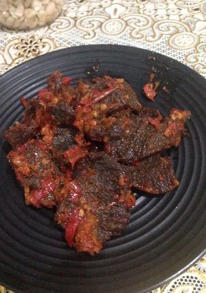 Foto resep Dendeng balado
