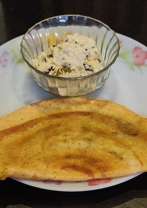 A picture of Masala Dosa.