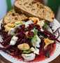 Easy Ways Prepare|Recipe} Zesty warm Beetroot, goats cheese salad #lunch, Can Pamper Your Tongue