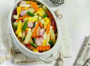 Foto resep Acar Timun Wortel Nanas (acar mentah)