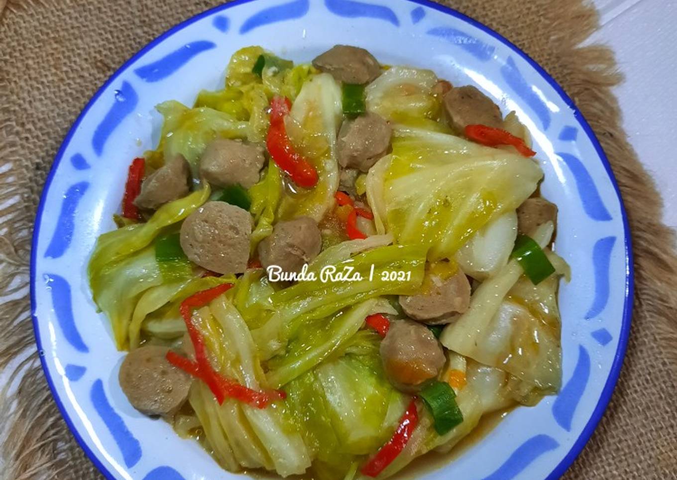 Tumis Kol Bakso