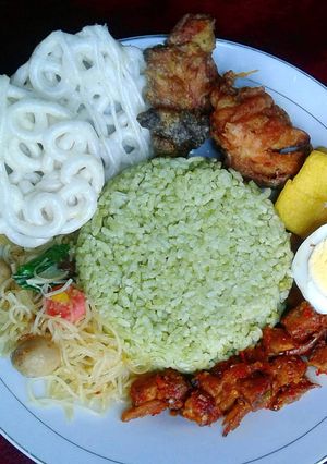 Foto resep Nasi hijau