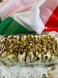 Semifreddo al pistacchio e cioccolato