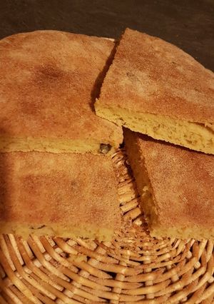 Une photo de Pain maison à la citrouille et flocon d'avoine