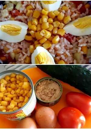 A picture of Summer Rice Salad.