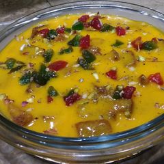 A picture of Bread Custard Dessert.