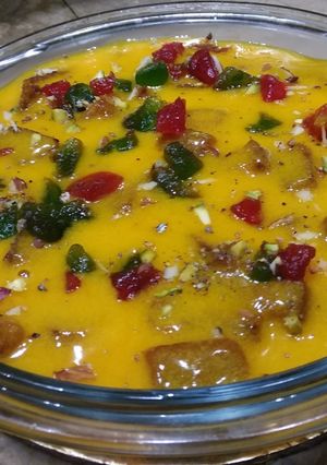 A picture of Bread Custard Dessert.