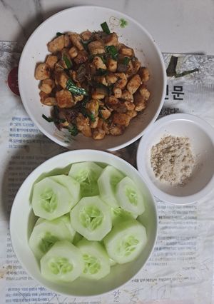 Hình của món Thịt rang hành tím.