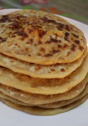 A picture of Parupu Poli/Chana Dal Poli/Puran Poli/Puranamu Obbatalu.