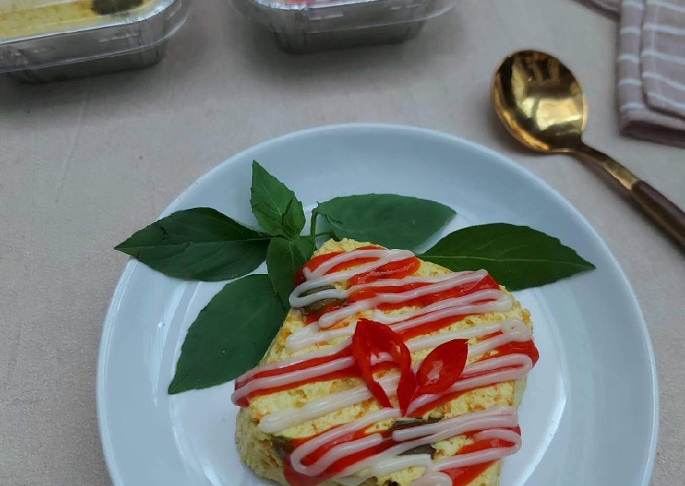 Pepes Tahu Kemangi