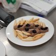 Paté de hígado de pollo con mermelada de frutos rojos