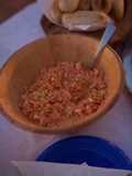 Ensalada de zanahoria, choclo y huevo
