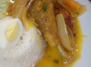 Una foto de Escabeche de pollo
