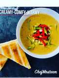 Leeks-Potato-Herbs Soup (Creamy-Comfy-Warmy)