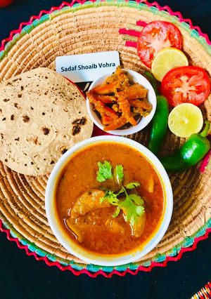 A picture of Lauki ka Salan (Bottle gourd Gravy).