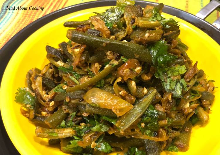 Recipe of Award-winning Bhindi Do Pyaza – Lunch or Dinner Recipe