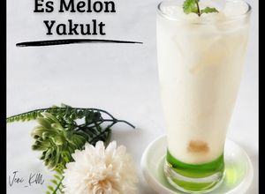Foto resep Es Melon Yakult
