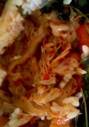 Foto resep Nasi Bakar Ayam Jamur