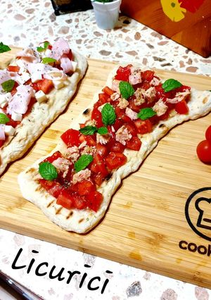 O poză a rețetei Turte-Bruschette.