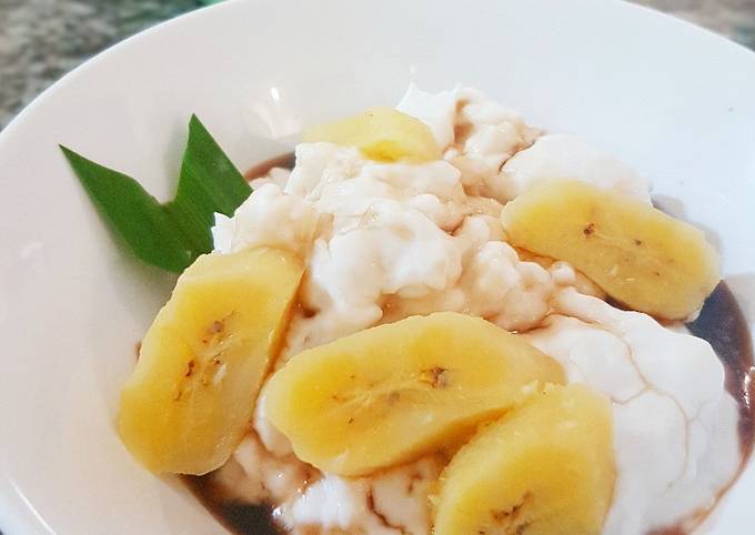 Resep Bubur Sumsum Pisang Kepok Oleh Warteg Rumahan Cookpad