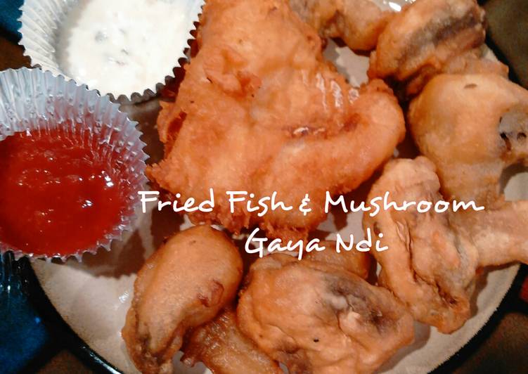 Fried Fish & Mushroom Gaya Ndi #BikinRamadhanBerkesan