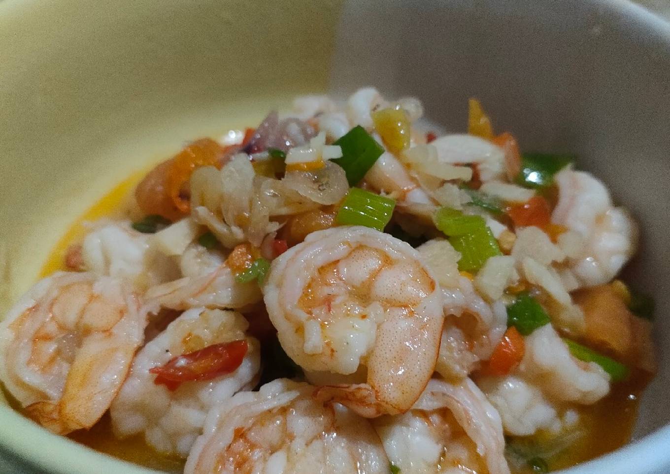 Udang asam manis