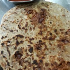 A picture of Onion parantha.
