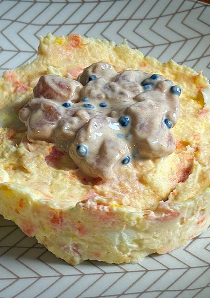 Una foto de Ensaladilla de salmón