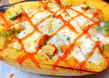 Unique Cuisine Avocado egg spaghetti squash Most Delicious