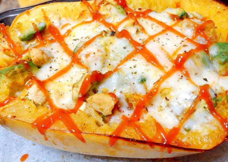 Avocado egg spaghetti squash Avocado egg spaghetti squash