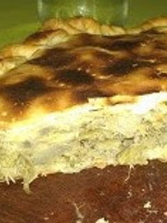 Una foto de Tarta de alcauciles