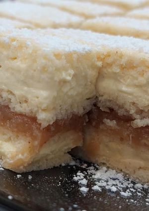 Almás-krémes recept fotója