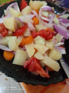 صورة لوصفة سلطة الخضر