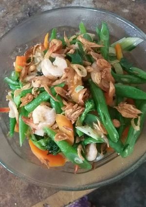 Foto resep Ca buncis brokoli udang wortel