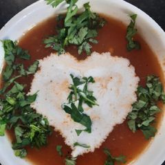 A picture of Tomato soup.