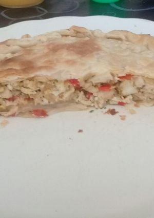 Una foto de Tarta de pollo