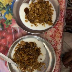 Aloo chaat A picture of Aloo chaat.