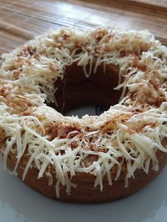 Foto resep Brownis Kukus Milo topping Keju