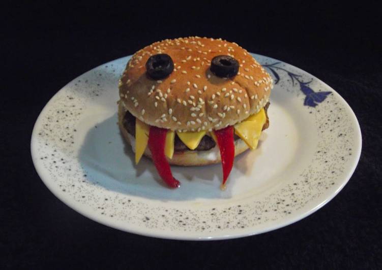 
  Hamburguesa Mexicana de Halloween
